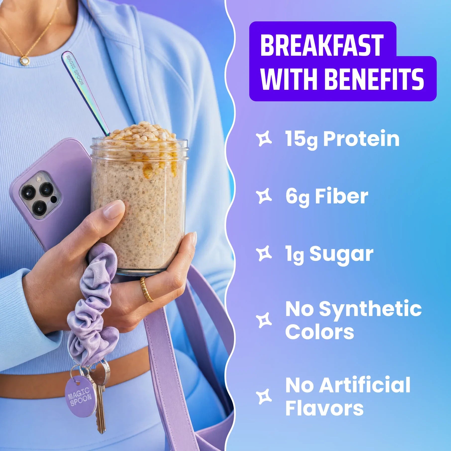 Magic Spoon GF Protein Oatmeal (1 box of 5 packets)