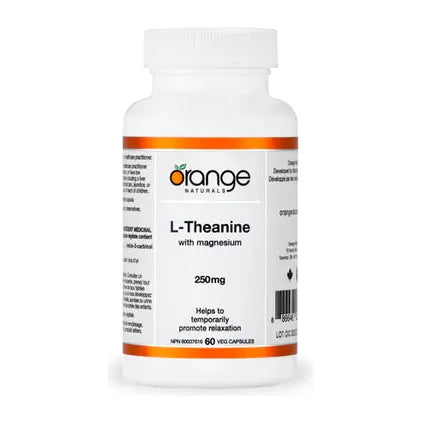 Orange Naturals L-Theanine 250mg (60 veg capsules)