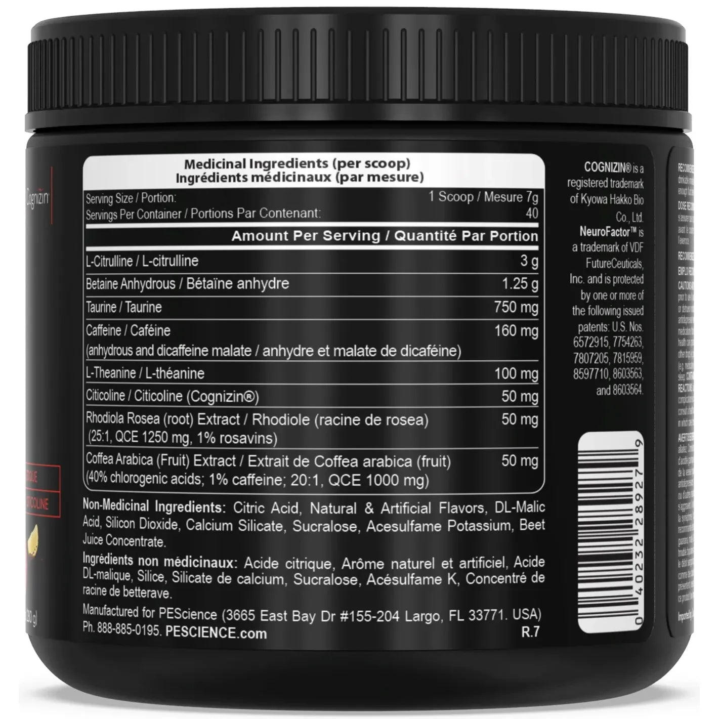 PEScience Prolific Pre-Workout (40 servings) — image 11