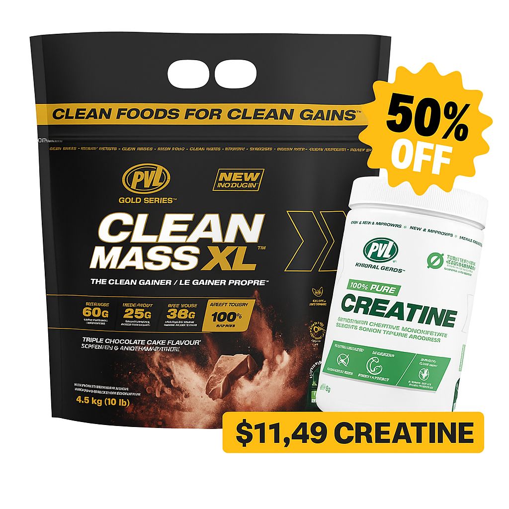 PVL Clean Mass + Creatine 50% OFF BUNDLE