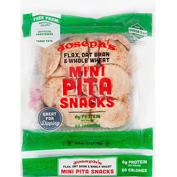 Joseph's Bakery Low Carb Mini Pita Snacks (1 bag)