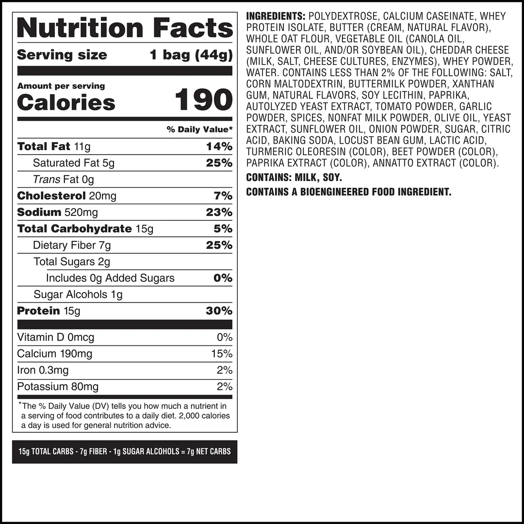 Quest Nutrition Cheese Crackers (1 BOX) — image 9