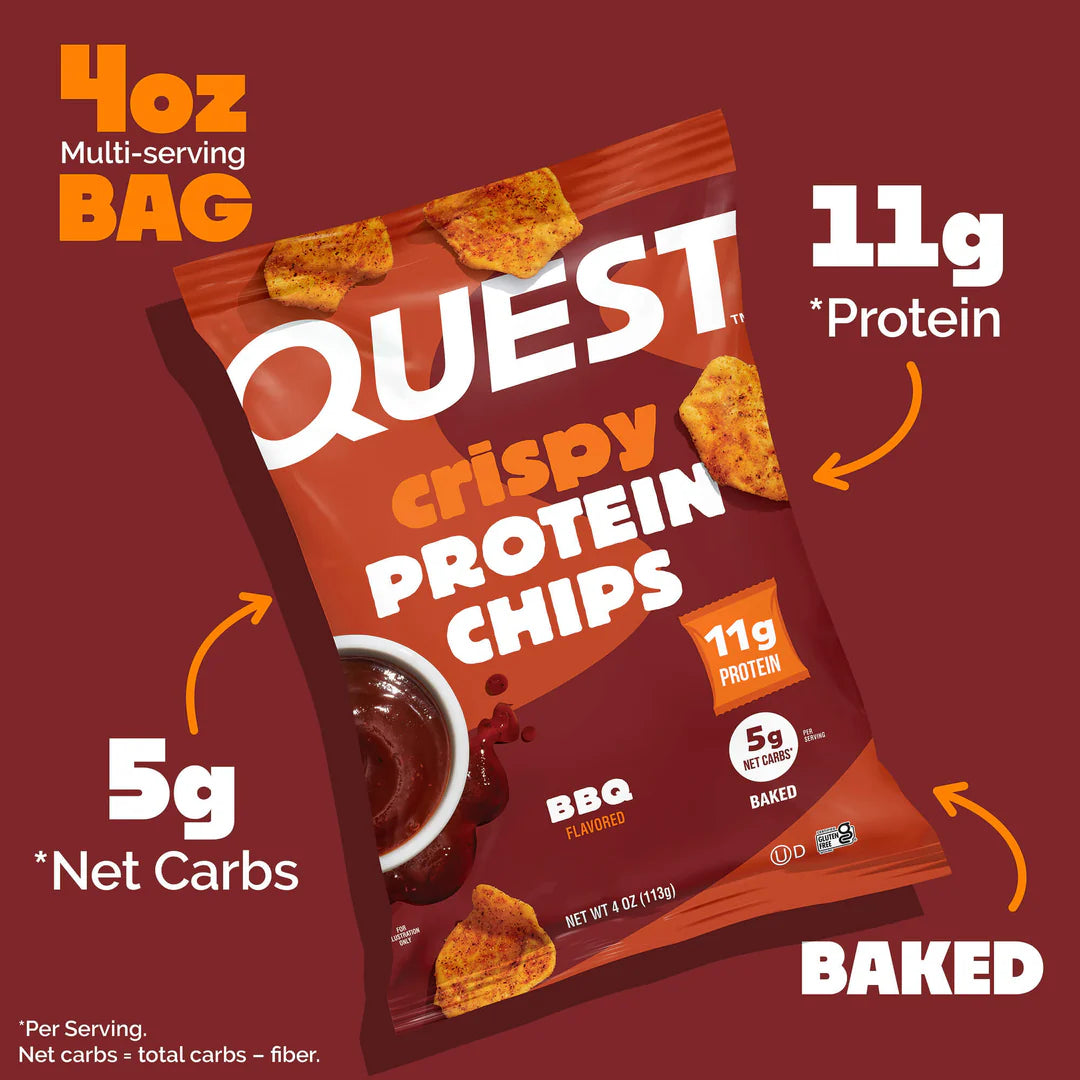 NEW Quest Crispy Protein Chips (1 bag of 4 servings) — image 11