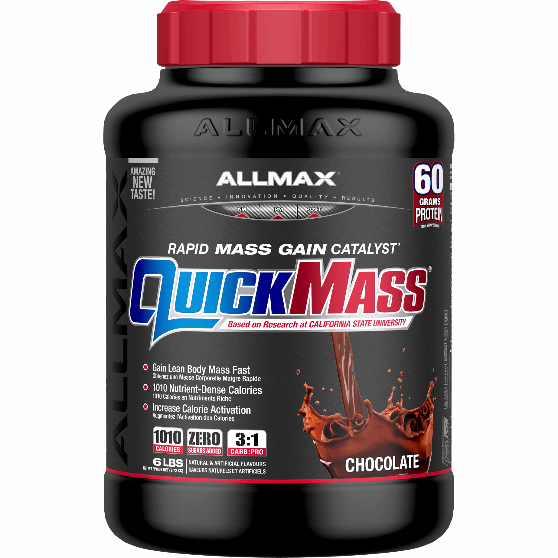 ALLMAX Quickmass (6 LBS) Mass Gainers Chocolate Allmax Nutrition