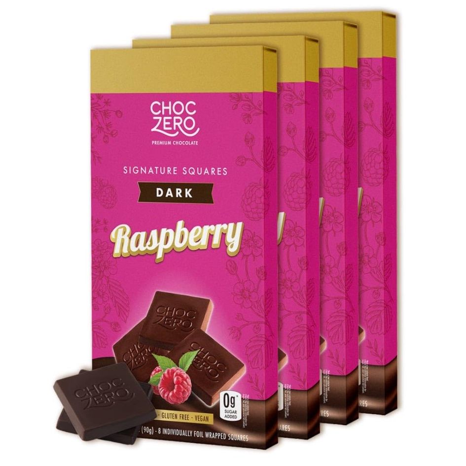 ChocZero Sugar Free Keto Bark (1 bar of 8 pieces) Milk Almond - ChocZero - Top Nutrition and Fitness Canada