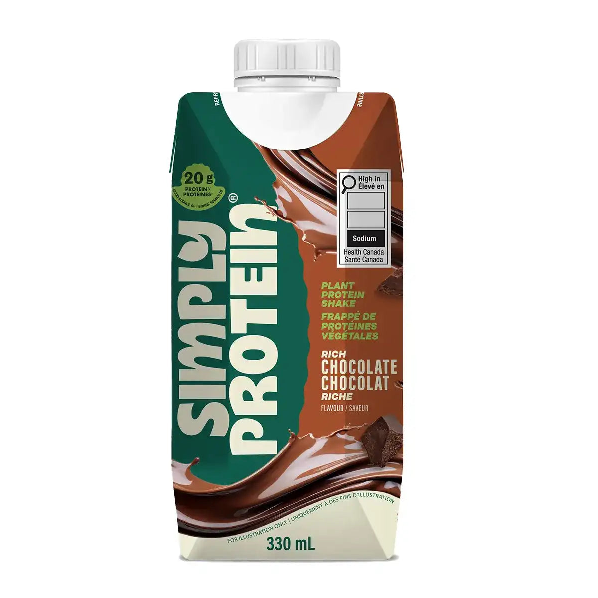 Shake protéiné végétal SimplyProtein+ (330 ml)