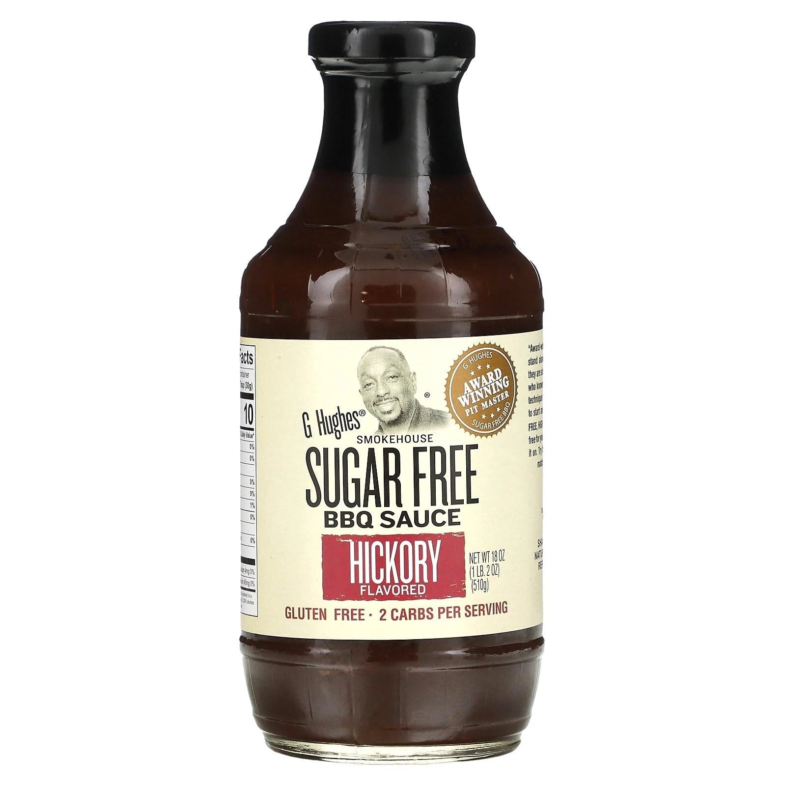 G Hughes Keto Sugar Free BBQ Sauce (18 oz bottle)