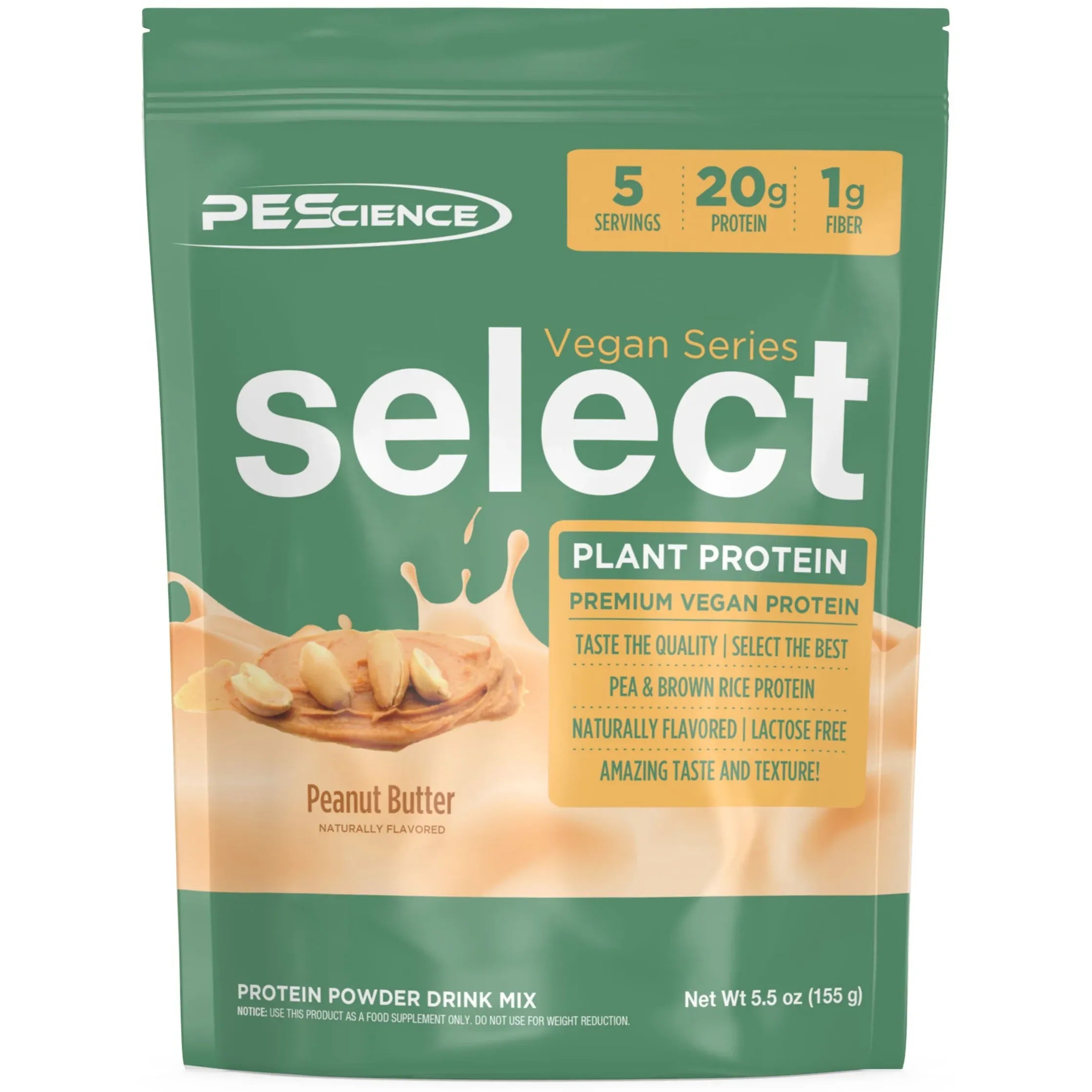 PEScience Select VEGAN Protein TRIAL SIZE (5 servings)