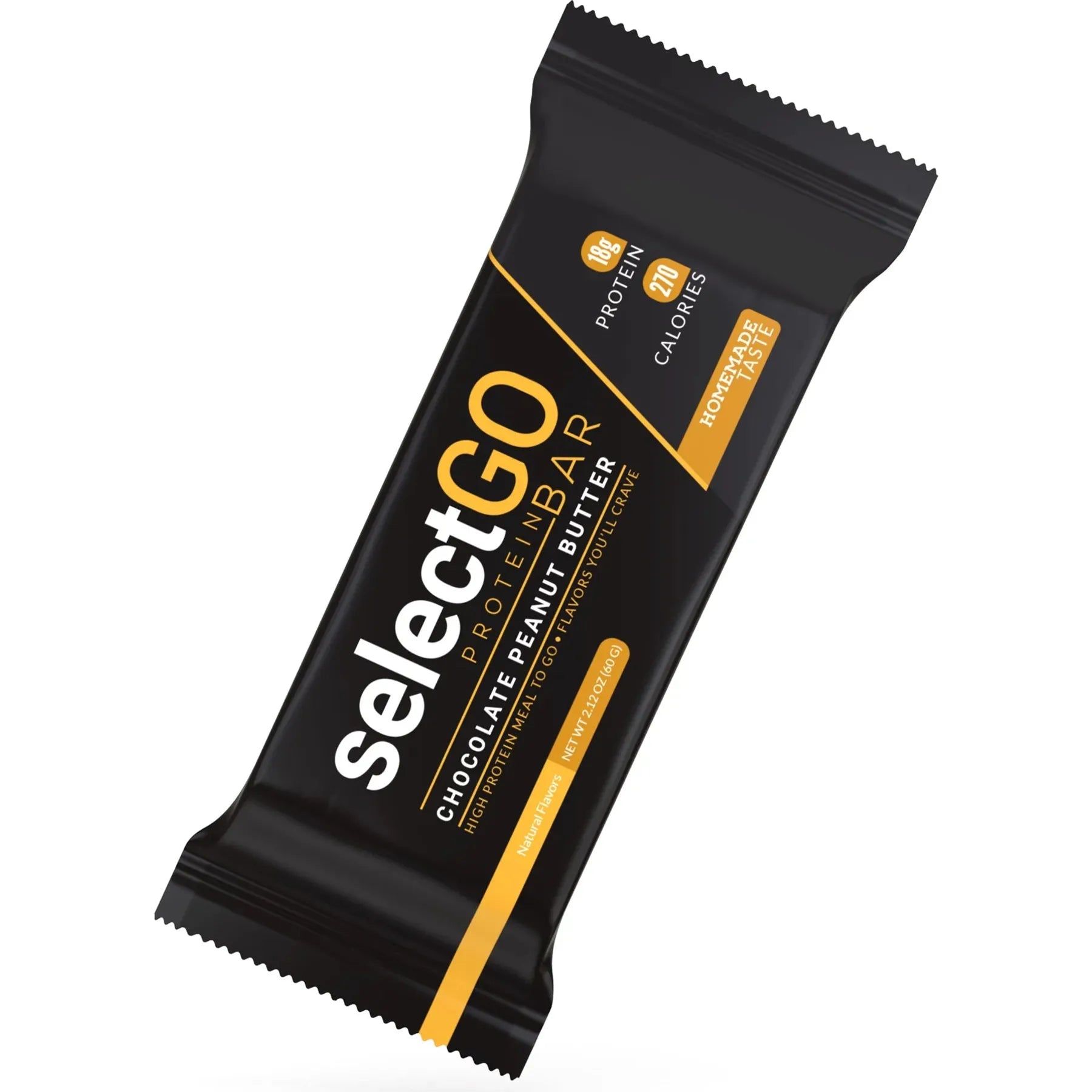 PEScience SelectGO Protein bar (1 bar) Protein Snacks Chocolate Peanut Butter PEScience