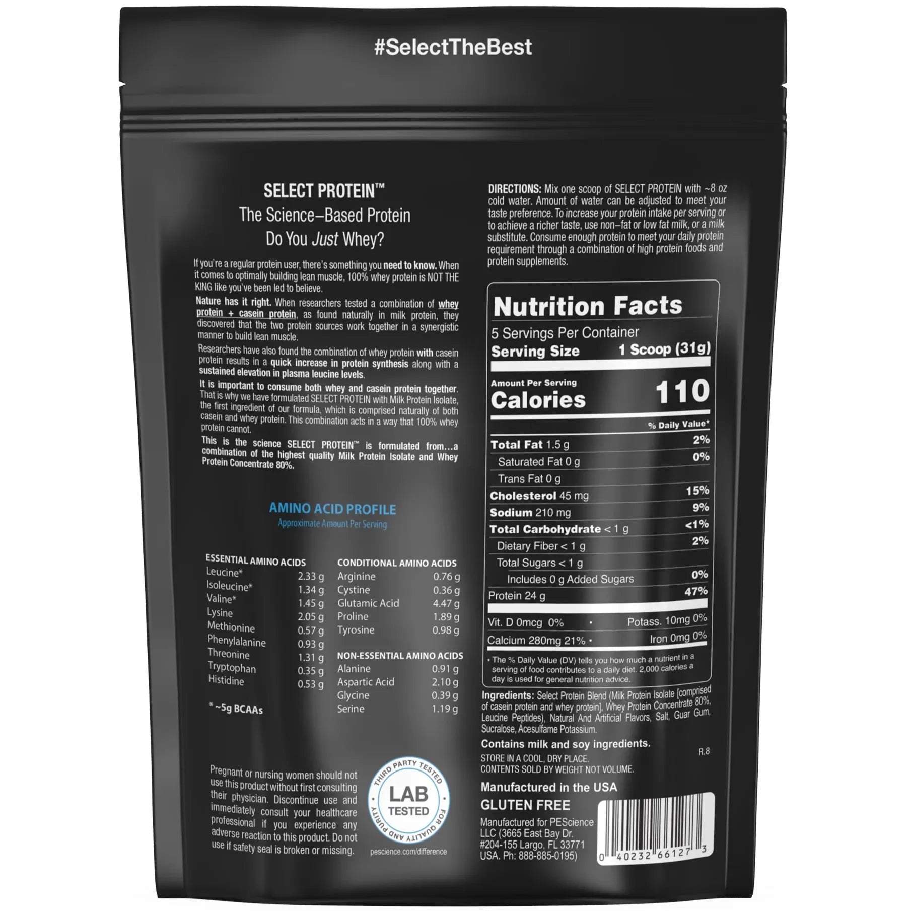 PEScience Select Whey Protein Powder TRIAL SIZE Snickerdoodle