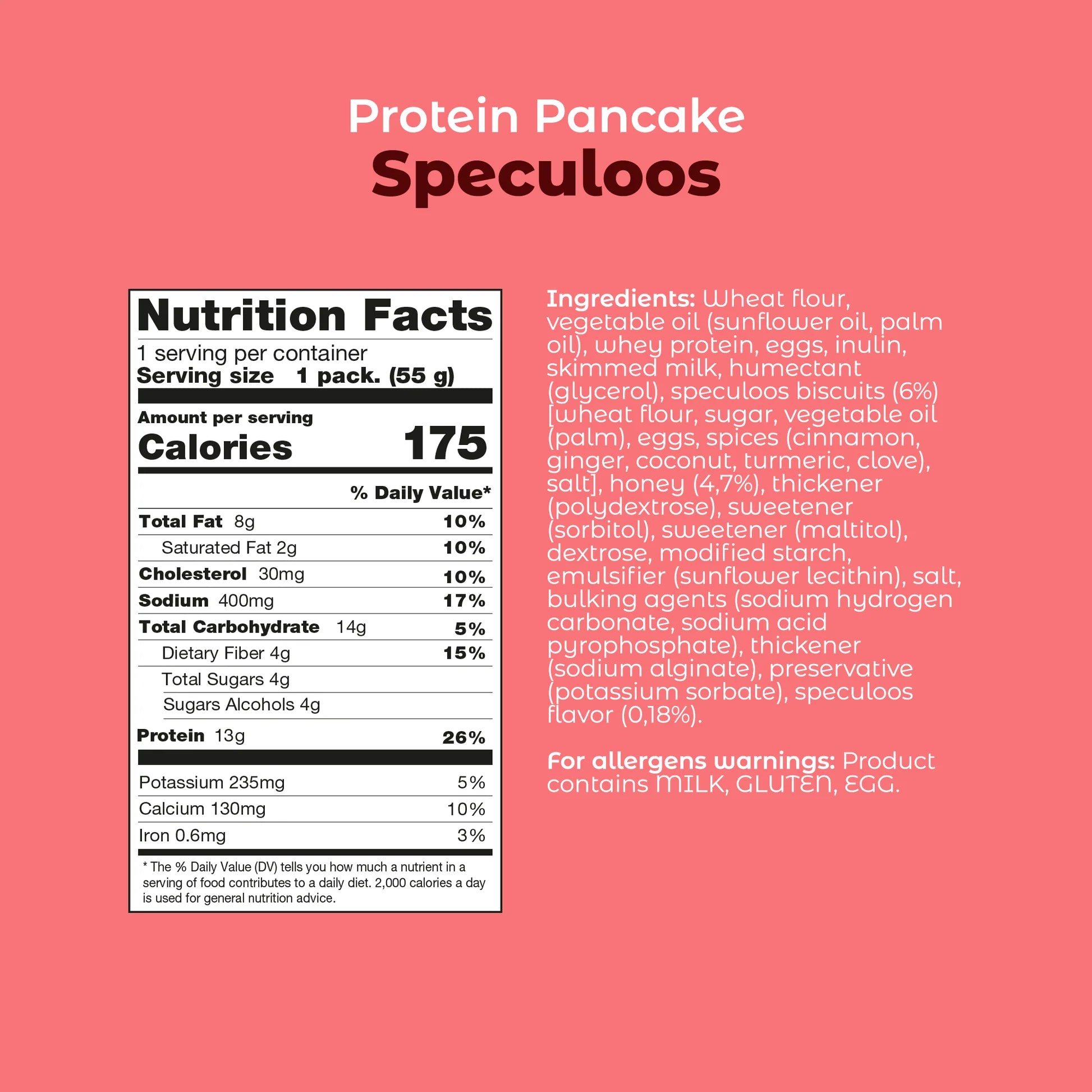 Smarter Snacks Protein Pancake (1 Pancake)