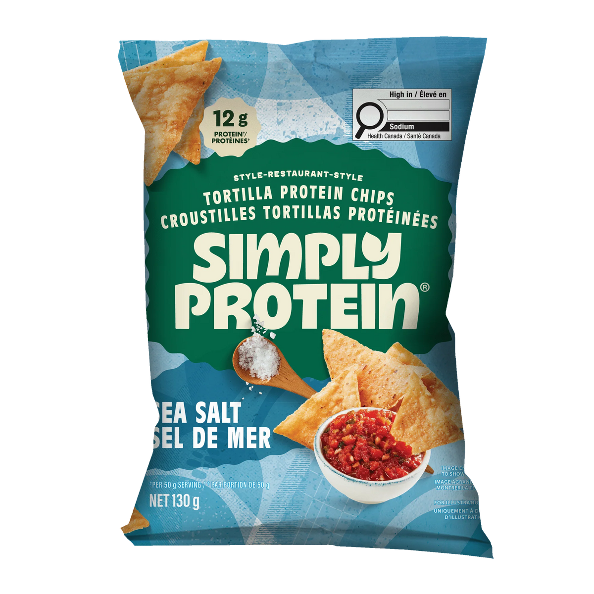Chips tortilla végétaliennes Simply Protein (1 sac)
