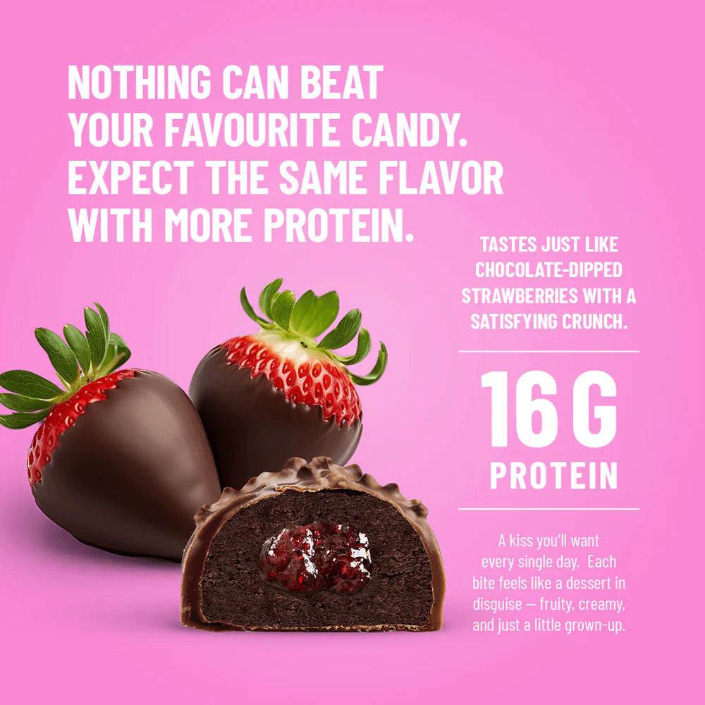 SNCK KETO Protein Bar Strawberry Kiss