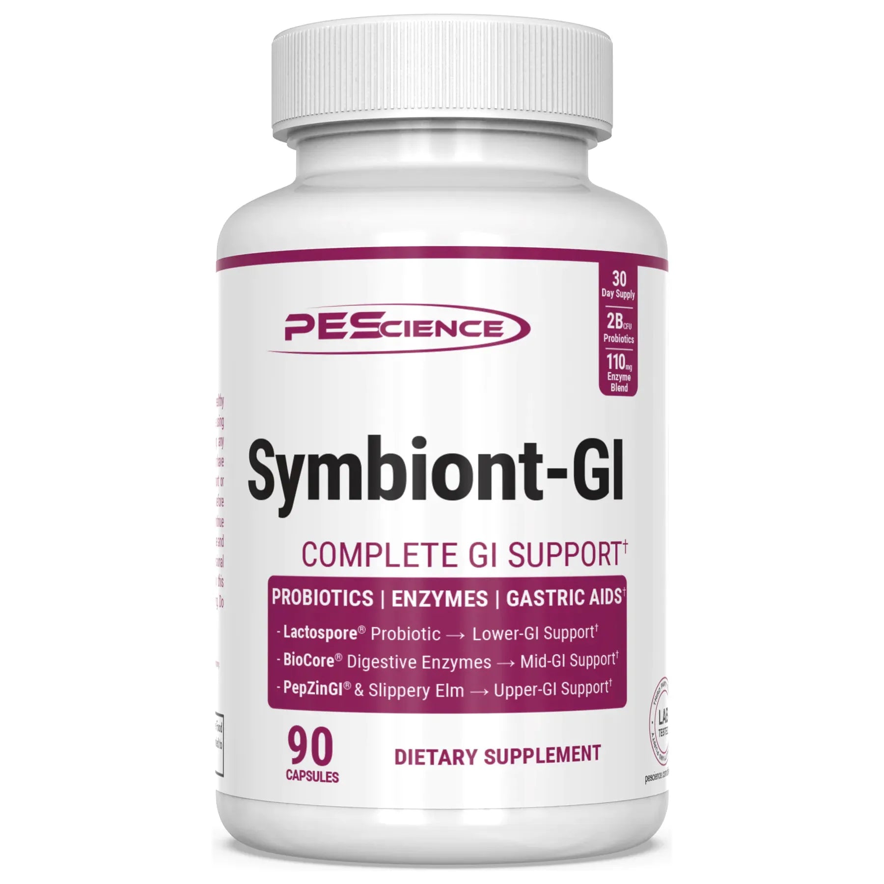 Pescience Symbiont-GI Digestive Enzymes + Probiotics 90 capsules BEST BY JUNE 2024 Pescience Top Nutrition Canada