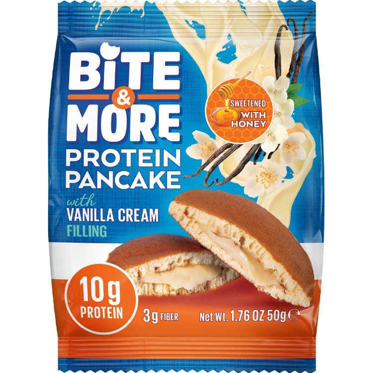 Bite and More Protein Pancake (1 BOX of 12)