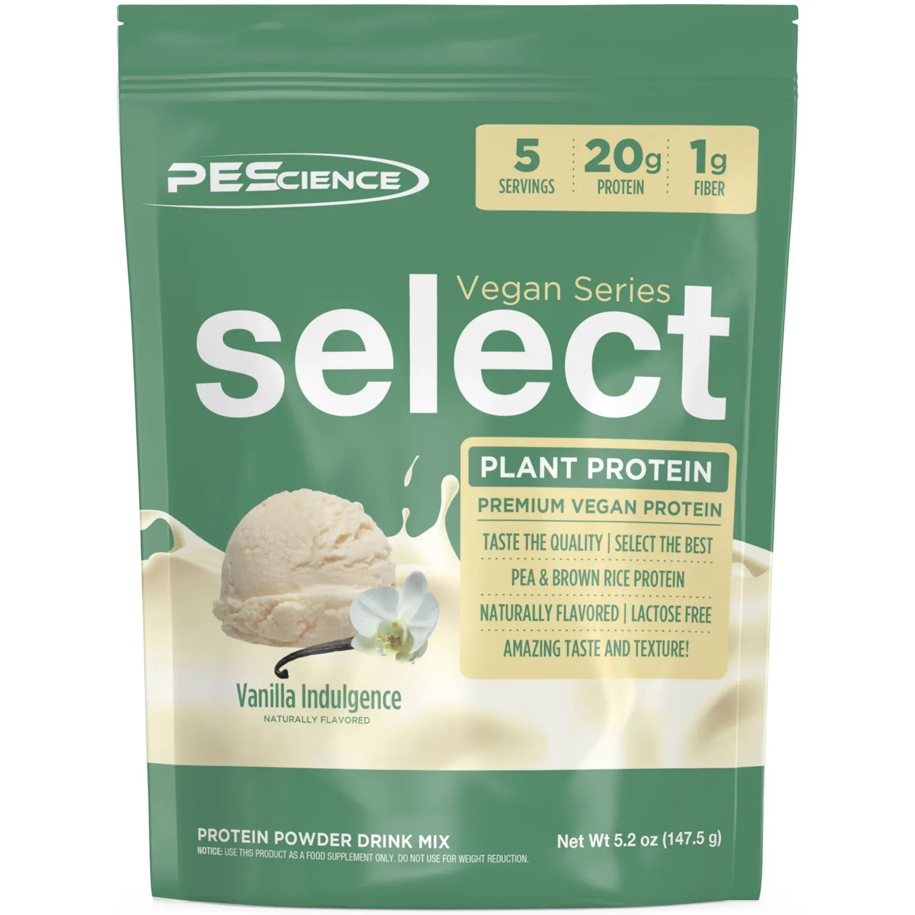 PEScience Select VEGAN Protein TRIAL SIZE (5 servings)