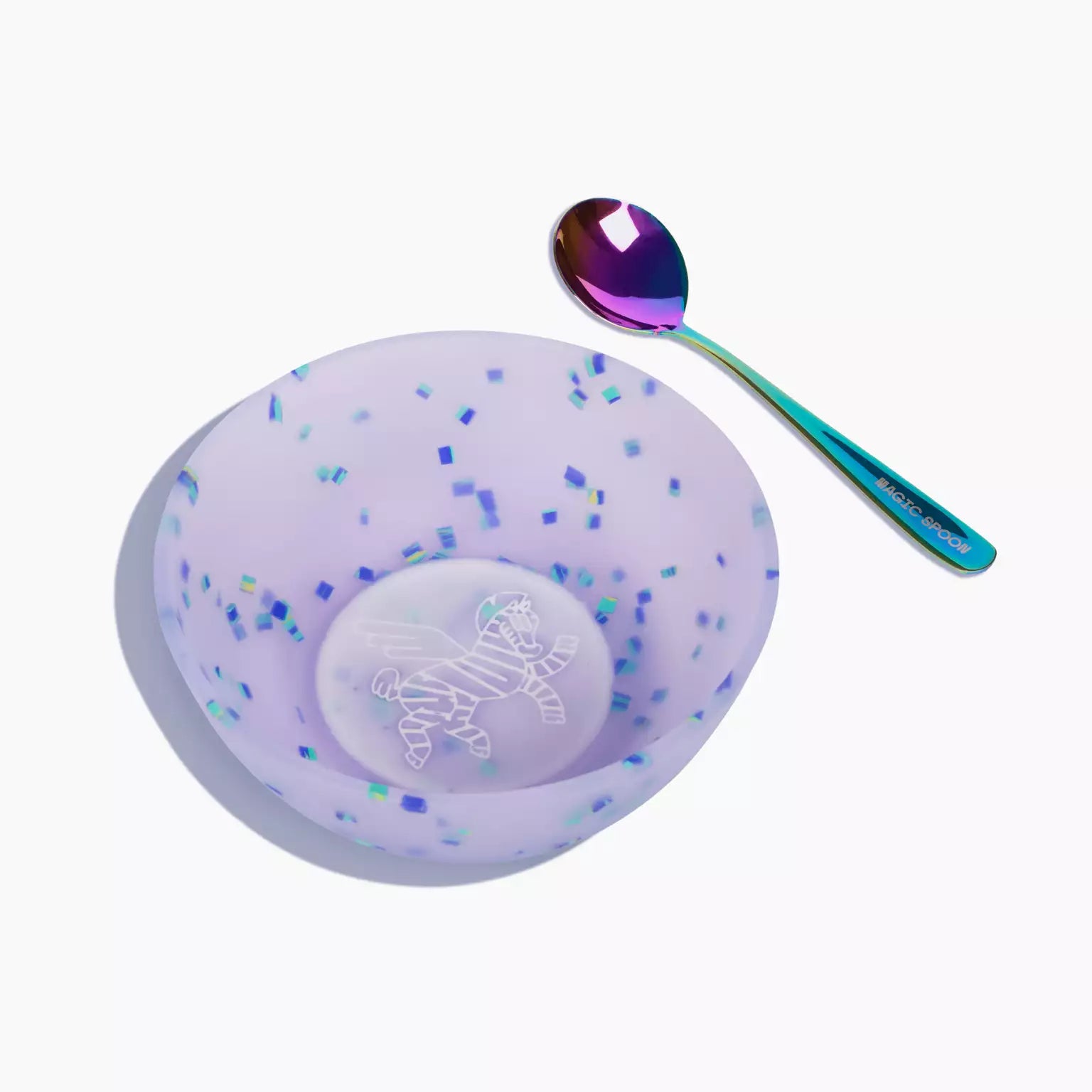 Magic Spoon Silicone Cereal Bowl and Spoon