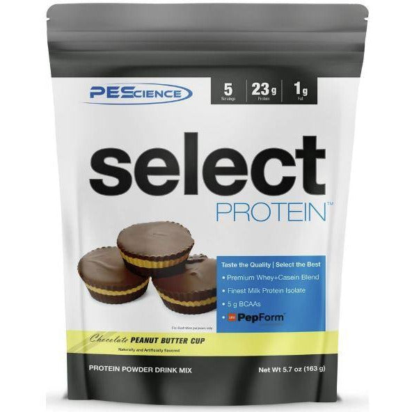 PEScience Select Protein TRIAL SIZE (5 servings) pescience-select-protein-trial-size-5-servings Whey Protein Chocolate Peanut Butter Cup PEScience