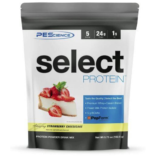 PEScience Select Protein TRIAL SIZE (5 servings) pescience-select-protein-trial-size-5-servings Whey Protein Strawberry Cheesecake PEScience