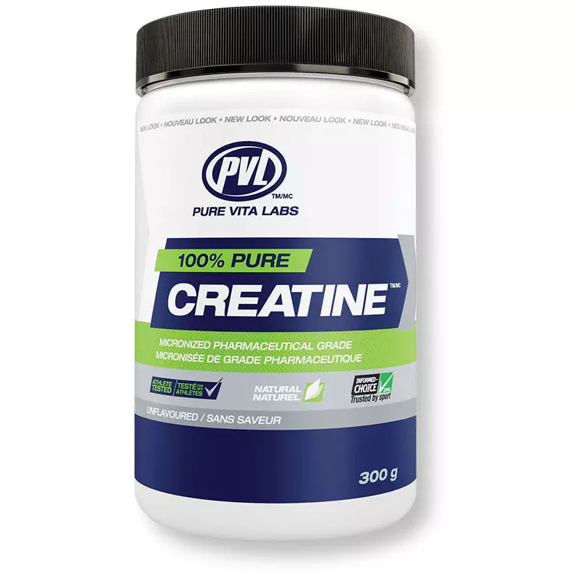 PVL 100% Pure Pharmaceutical Grade Creatine Monohydrate (300g) Creatine PVL