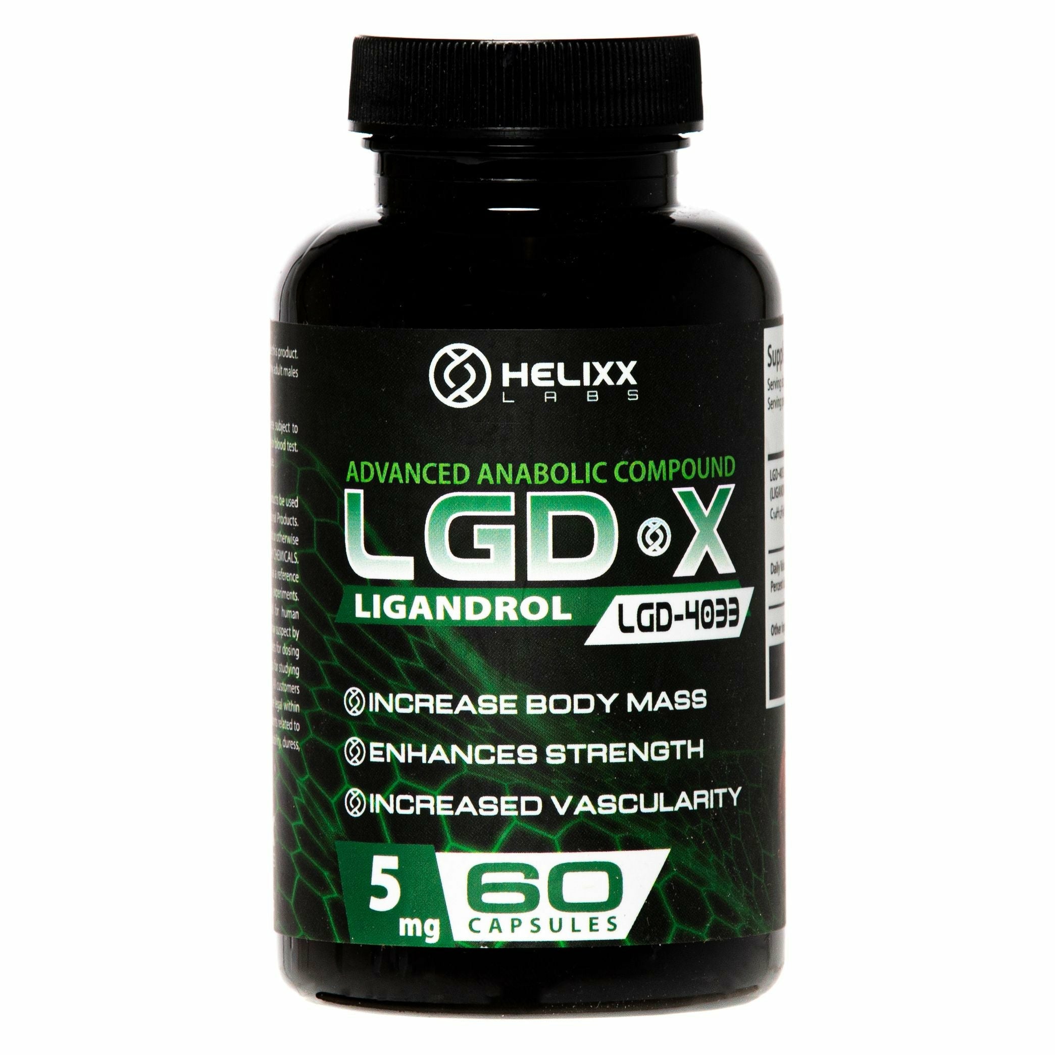 Helixx LGD X (5mg - 60 capsules) helixx-lgd-x-5mg-60-capsules Vitamins & Supplements Helixx