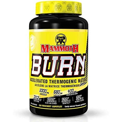 Mammoth Burn 120 capsules Mammoth Top Nutrition Canada