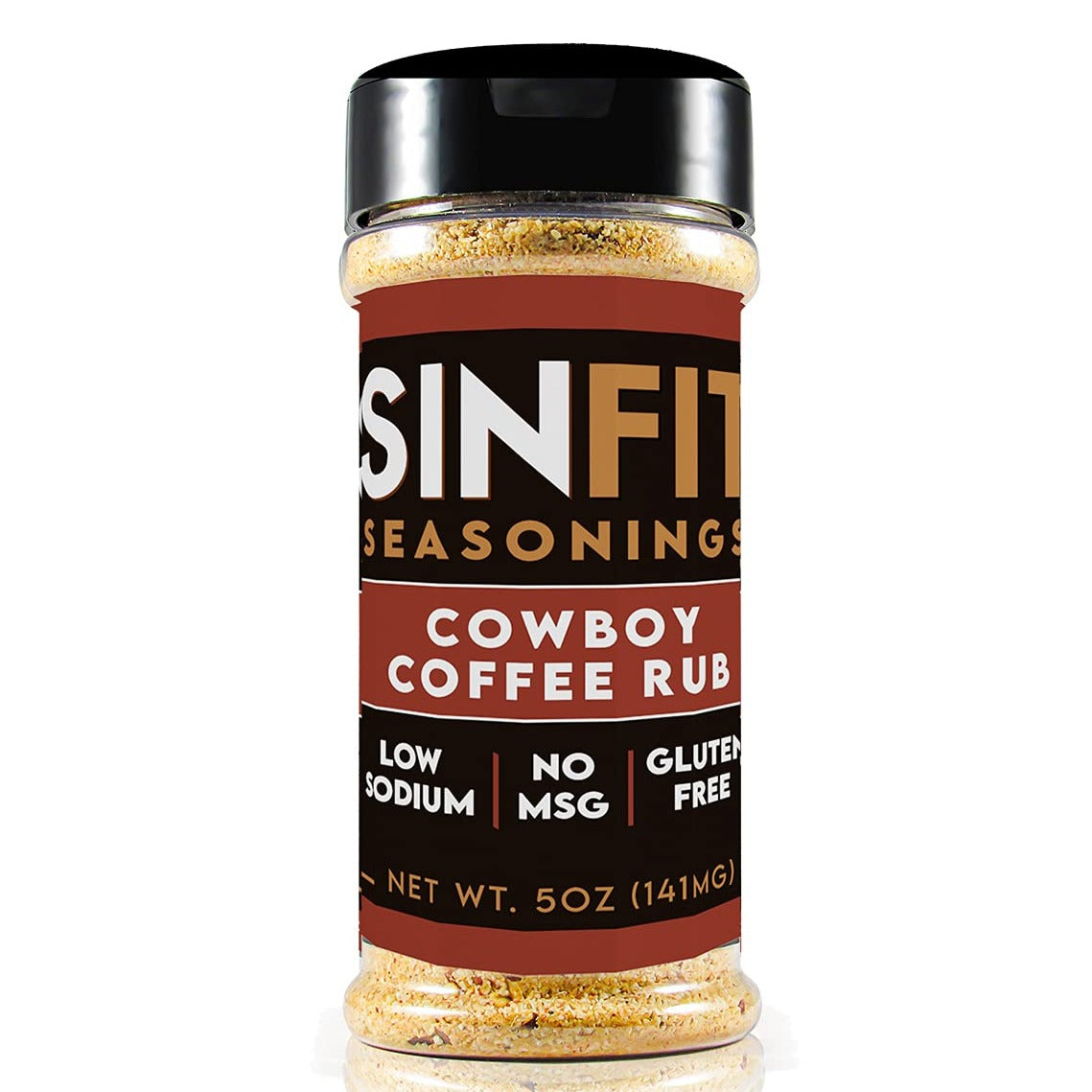 Sinfit Nutrition Seasonings Protein Snacks Cowboy Coffee Rub Sinfit Nutrition