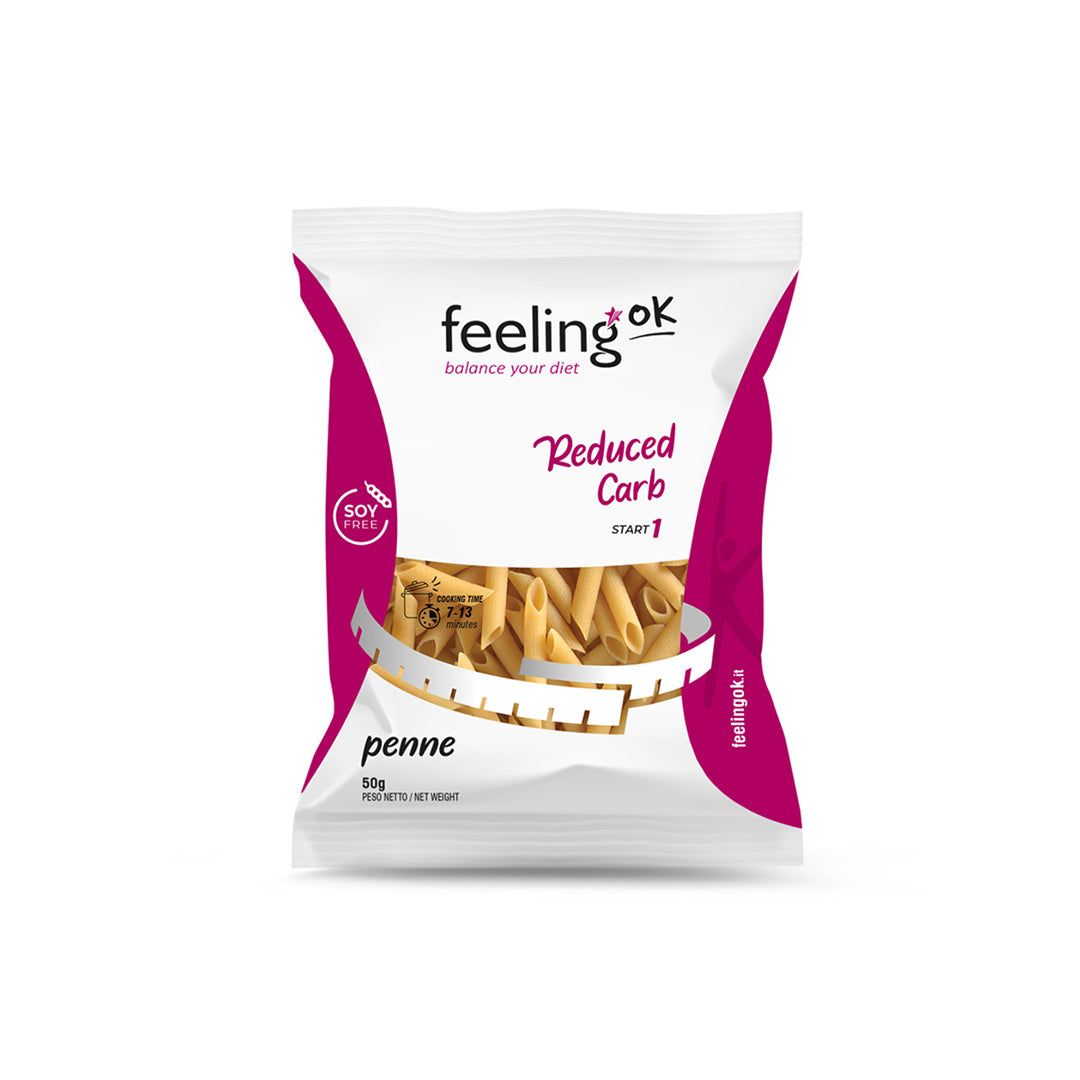 FeelingOK Penne Keto Protein Pasta (50g - 1 SERVING) feelingok-penne-pasta-start-50g Protein Snacks FeelingOK