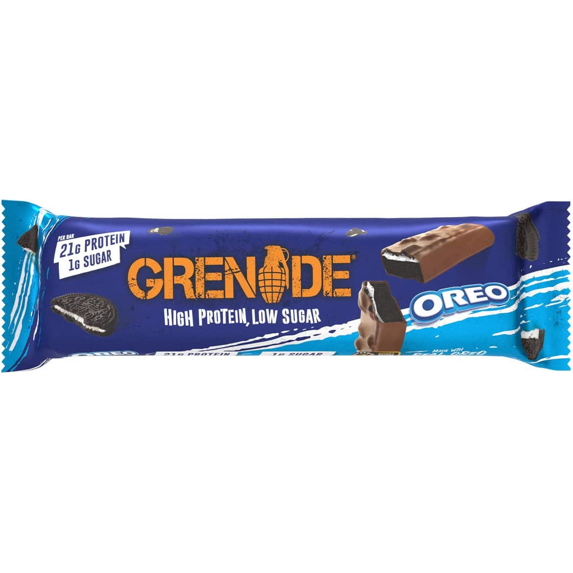 Grenade Carb Killa Keto Protein Bars (1 bar) Protein Snacks OREO (Official Collab) Grenade