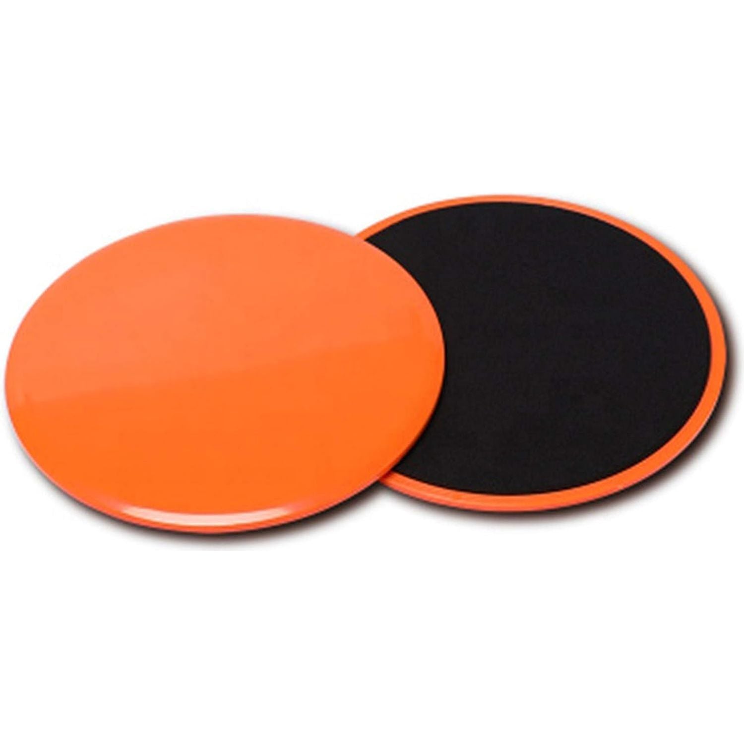 Dual Sided Exercise Core Sliders (2pcs) Fitness Accessories Orange Circle Top Nutrition and Fitness