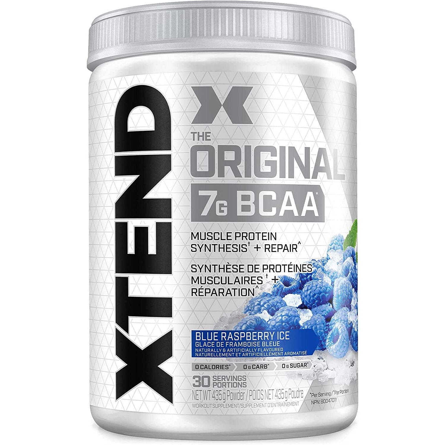 Scivation Xtend BCAAs (30 servings) BCAAs and Amino Acids Blue Raspberry Ice Scivation scivation-xtend-bcaas-30-serv
