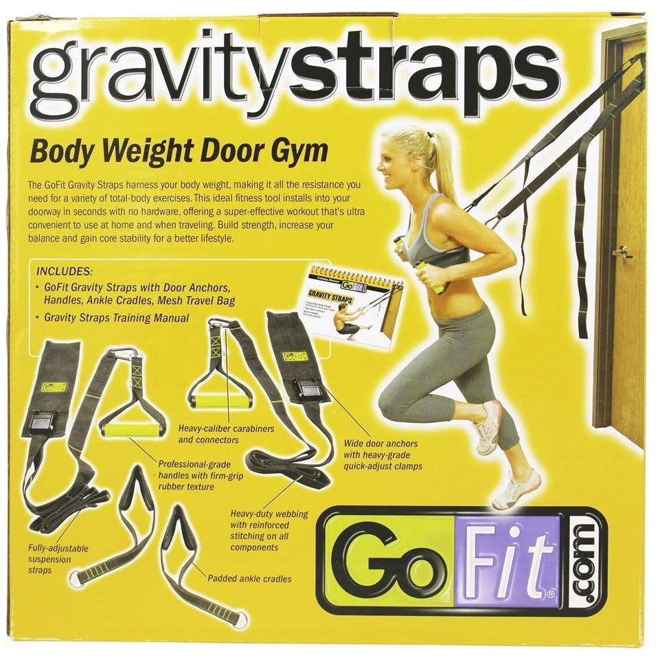 GoFit Gravity Straps Body Weight Trainer GoFit Top Nutrition Canada