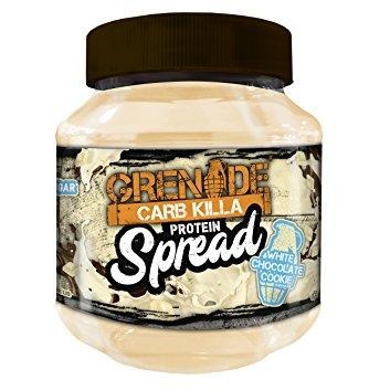 Grenade Carb Killa Keto PROTEIN SPREAD Protein Snacks white chocolate cookie Grenade