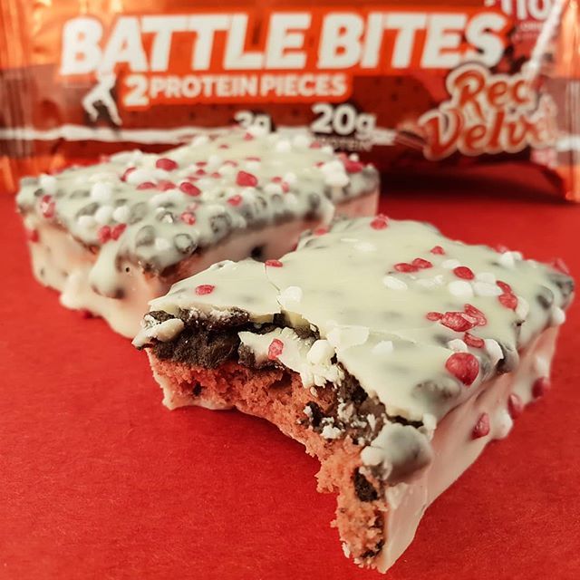 Battle Snacks Battle Bites Low-Carb Protein Bar (Box of 12) Protein Snacks Candy Cane,Chocolate Caramel,Birthday Cake,Cookies & Cream,Chocolate Coconut,Red Velvet,Carrot Cake,Mississippi Mud Pie,Caramel Pretzel BEST BY OCT 8 2022,White Chocolate Toasted Marshmallow,Winter Wonderland Irish Cream,Glazed Sprinkled Donut,Sticky Toffee Pudding BEST BY DEC 13/2022 Battle Snacks