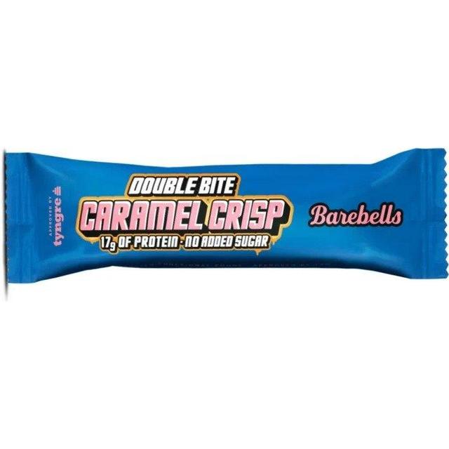 Barebells Protein Bar (1 bar) Protein Snacks Double Bite Caramel Crisp Barebells