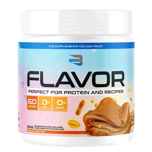 Believe Supplements Protein Flavor Pack (75 servings) (vegan, gluten-free and keto!) Whey Protein NEW Peanut Butter (60 servings) Believe Supplements
