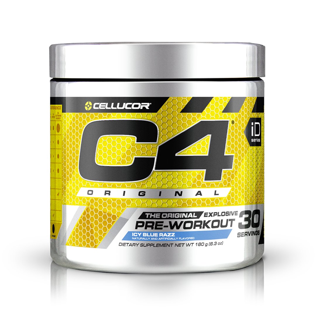Cellucor C4 Pre-Workout (30 servings) Pre-workout Icy Blue Razz Cellucor