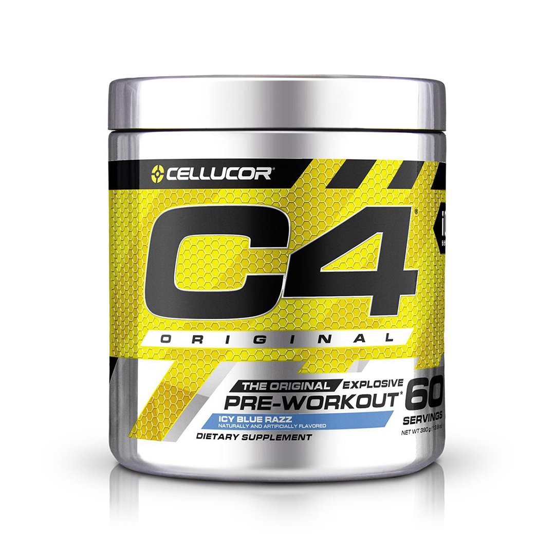 Cellucor C4 Pre-Workout (60 servings) Pre-workout Icy Blue Razz Cellucor