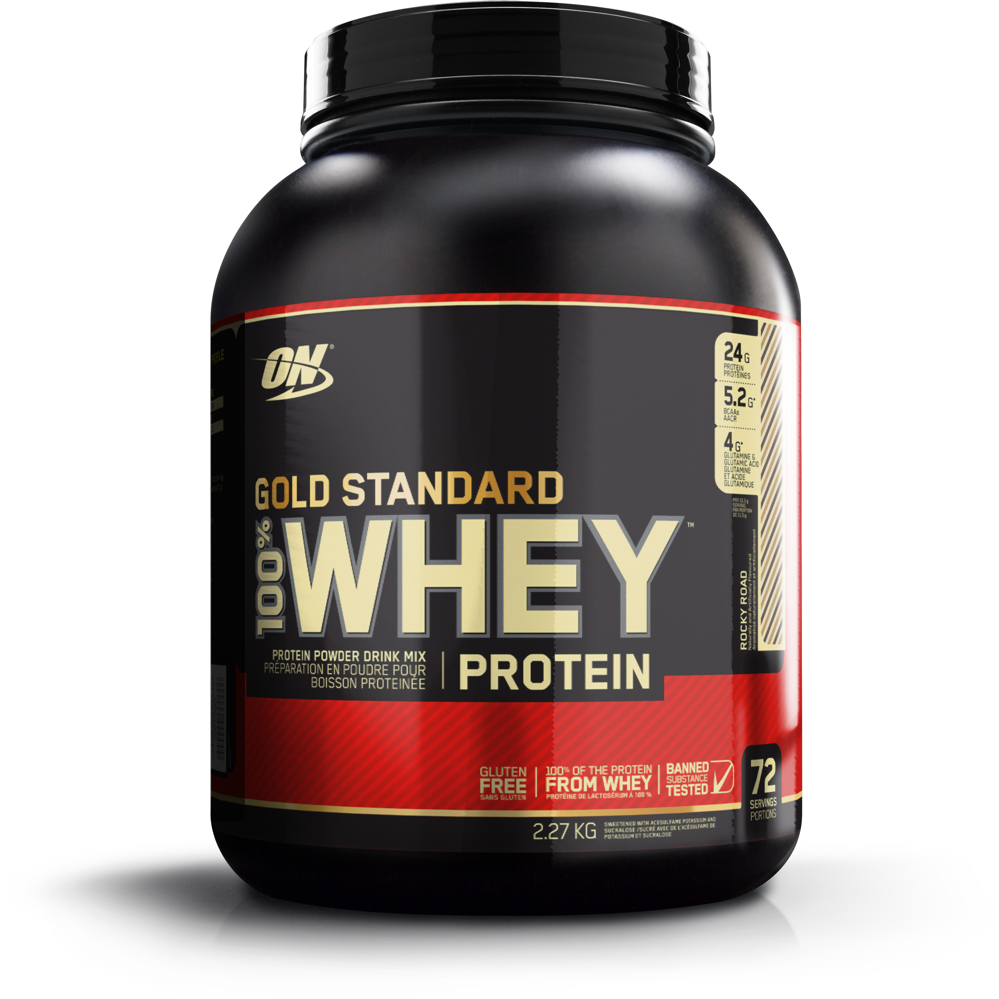 Optimum Nutrition Gold Standard Protein (5 lbs) Whey Protein Blend Rocky Road Optimum Nutrition