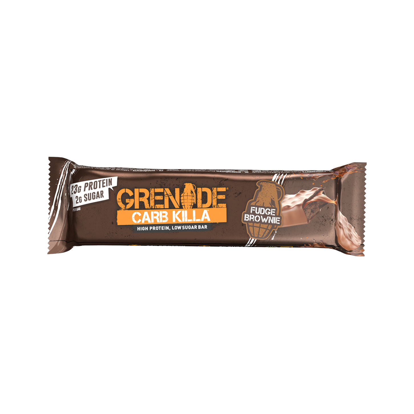 Grenade Carb Killa Keto Protein Bars (1 bar) Protein Snacks Fudge Brownie Grenade