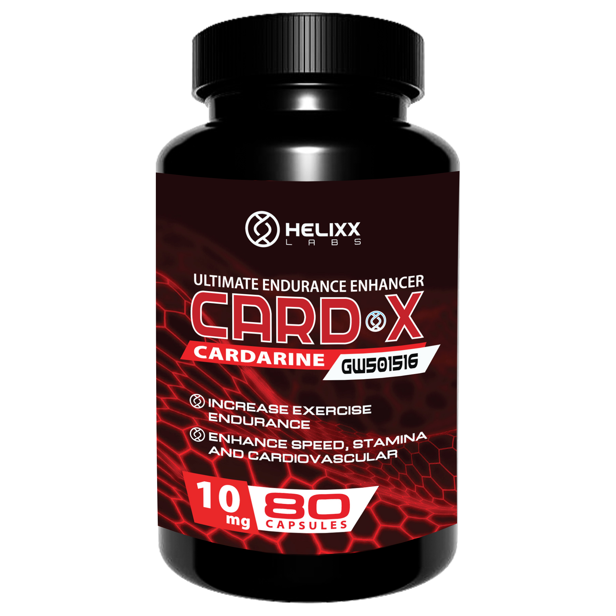 Helixx Card X 10mg – 80 capsules helixx Top Nutrition Canada