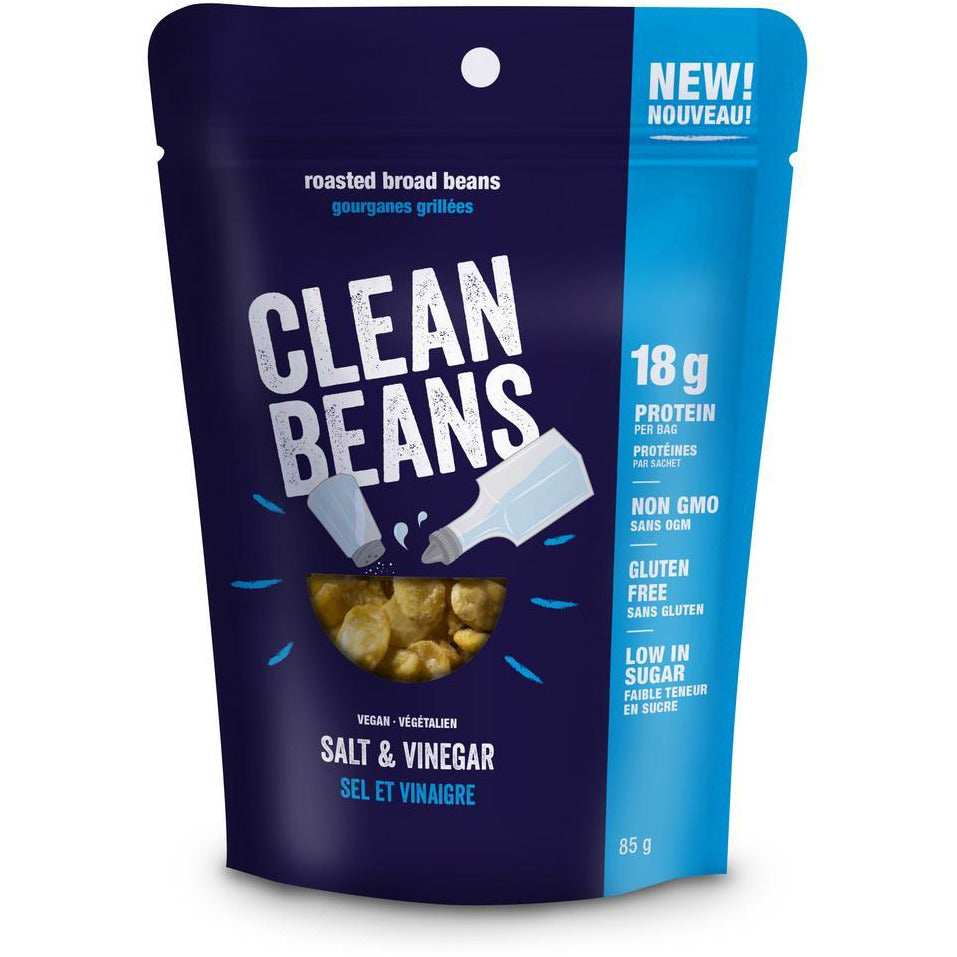 Nutraphase Clean Beans (3 servings) Protein Snacks Salt & Vinegar (Vegan) Nutraphase
