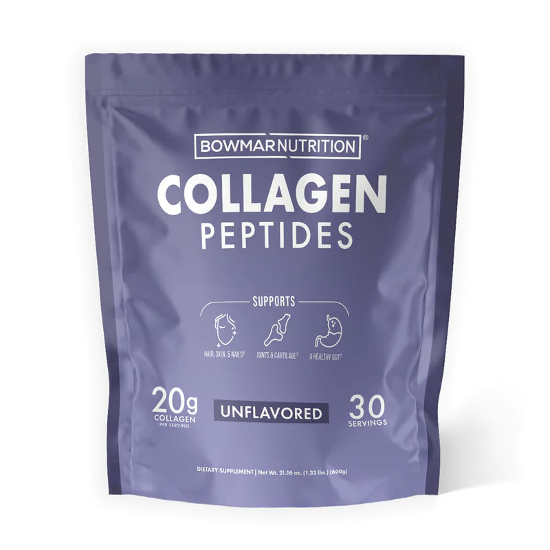 Bowmar Nutrition Collagen Peptides collagen 30 servings bowmar