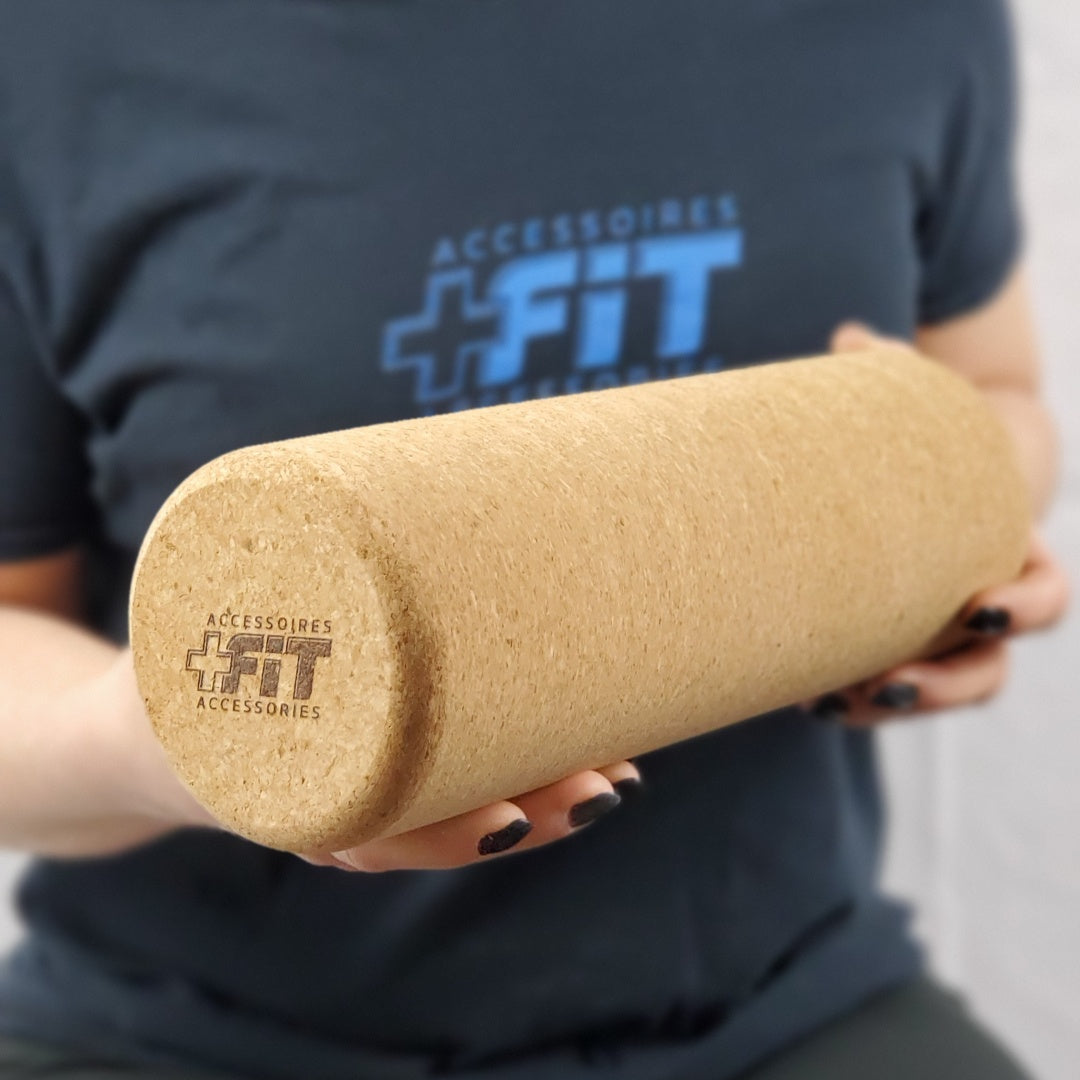 Cork Foam Roller– 100% Natural Fitness Accessories plusfitnessaccessories