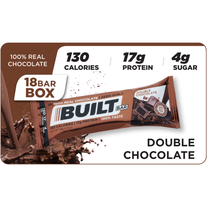 Built Protein Bar (1 BOX of 18) built-protein-bar-1-box-of-18 Protein Snacks Double Chocolate Mousse Built Bar