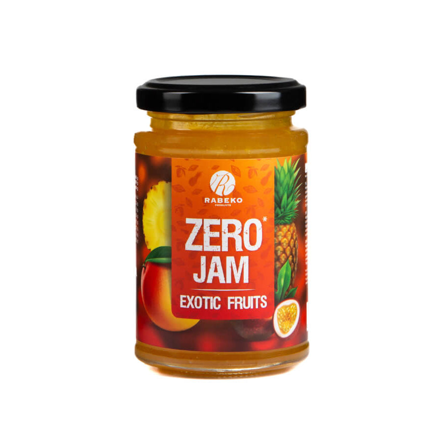 Rabeko Zero Jam (225 g) Protein Snacks Exotic Fruits Rabeko
