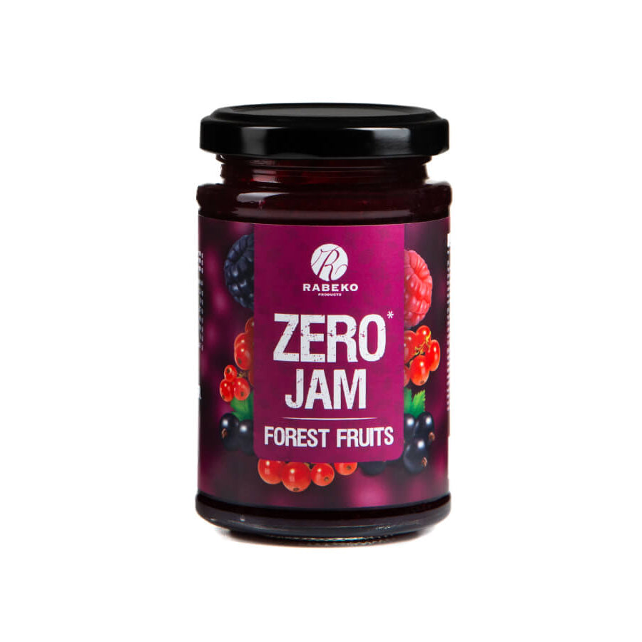 Rabeko Zero Jam (225 g) Protein Snacks Forest Fruits Rabeko