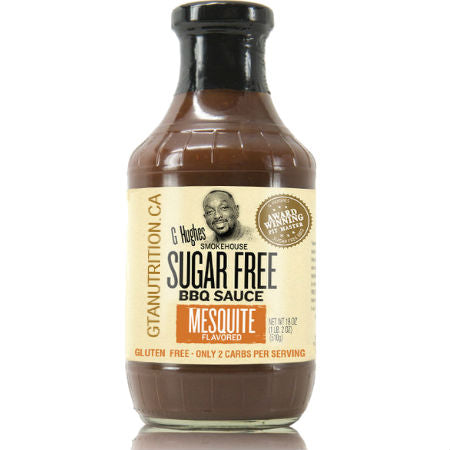 G Hughes Keto Sugar Free BBQ Sauce (18 oz bottle) - Top Nutrition and Fitness Canada