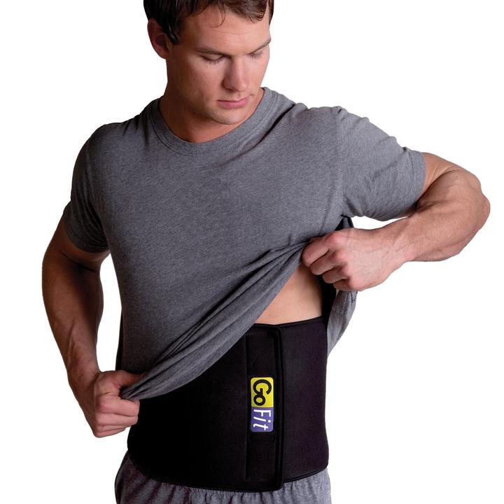 Go Fit Double Thick Neoprene Waist Trimmer GoFit Top Nutrition Canada