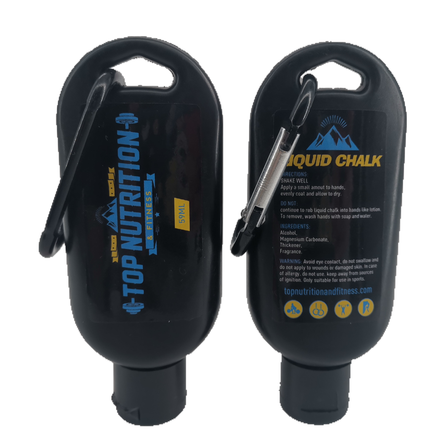 Top Nutrition Liquid Chalk Keychain 2oz Top Nutrition and Fitness Top Nutrition Canada